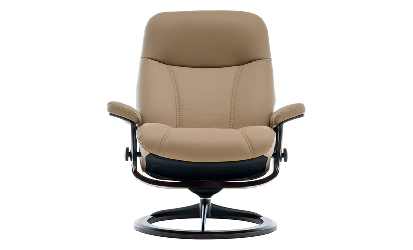 Stressless Consul Chair and Ottoman (Large)